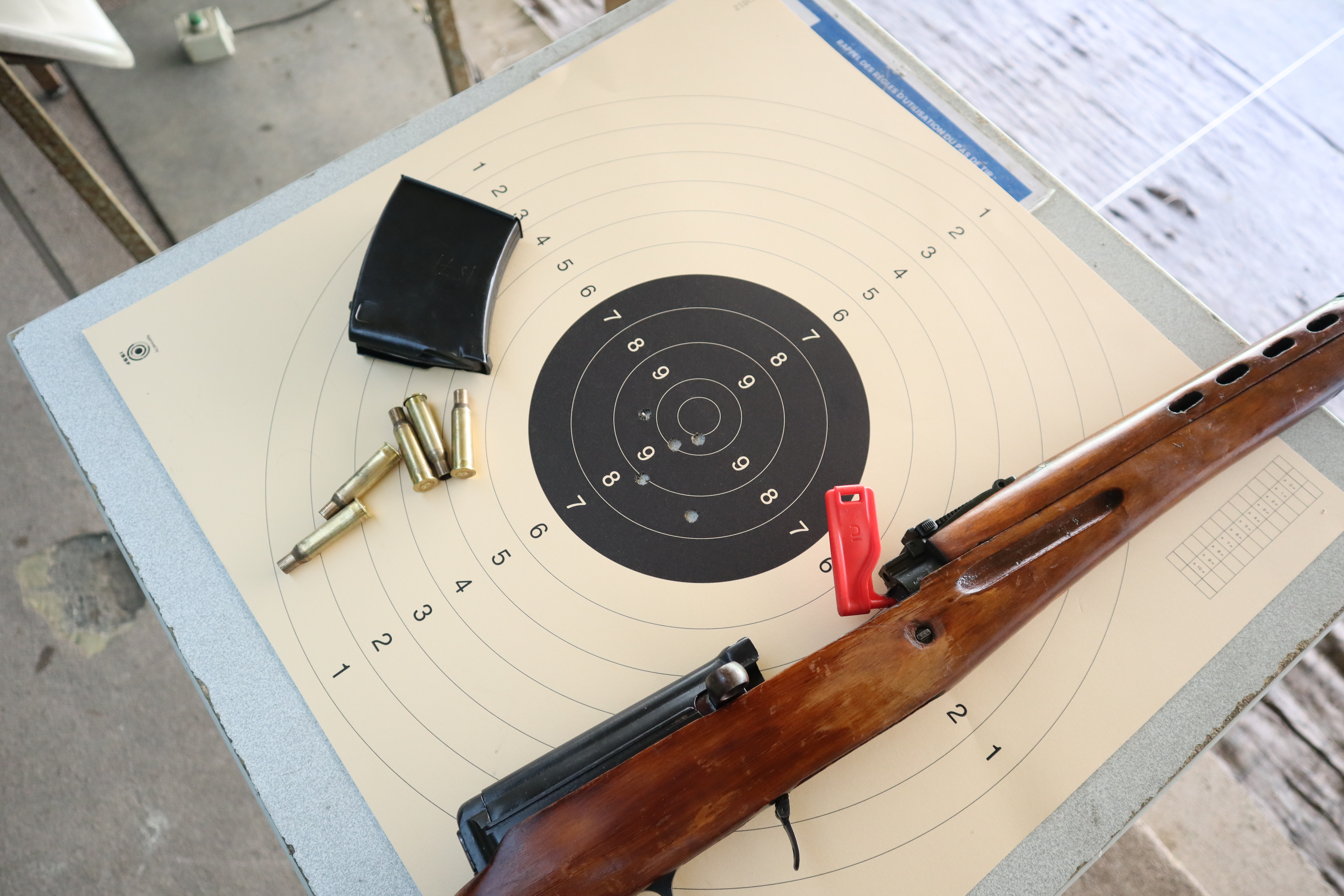 le SVT 40 au tir