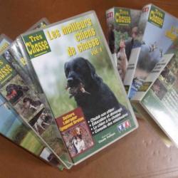 6 VHS "TRES CHASSE-TF1" par Claude Cailloux