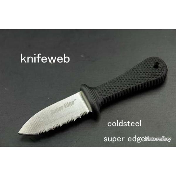 CS42SS - COUTEAU COLD STEEL Super Edge Knife SERRATED