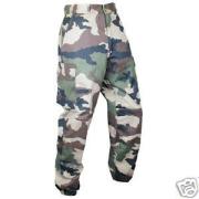 Pantalon Treillis Militaire Français F2 - Taille 48 - Camouflage CE - 85% Coton, 15% Polyester