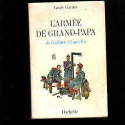 L'ARMEE DE GRAND-PAPA. DE GALLIFET A GAMELIN 1871-1939