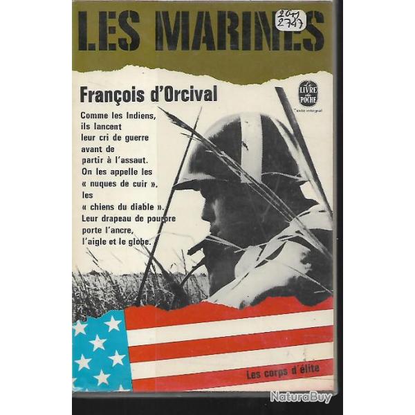 Les Marines de franois  D'Orcival livre de poche Poche