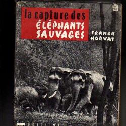 . La capture des éléphants sauvages de franck horvat ASIE/Afrique (et chasse)