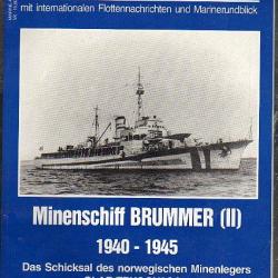 marine arsenal 43. le mouilleur de mine brummer II 1940-1945