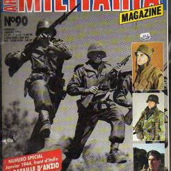 Militaria Magazine 90. épuisé éditeur. anzio , campagne d'italie , us army , us navy