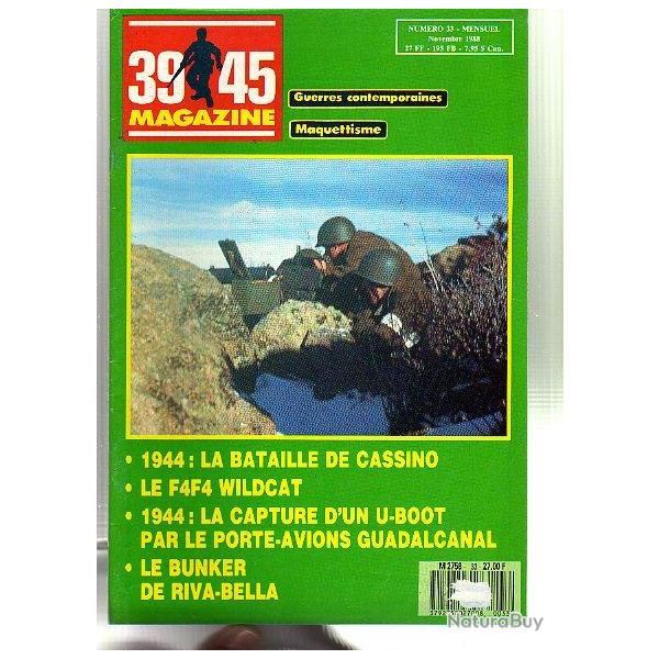 39-45 n 33 puis diteur. cassino, riva bella bunker, F4F4 , u-boot