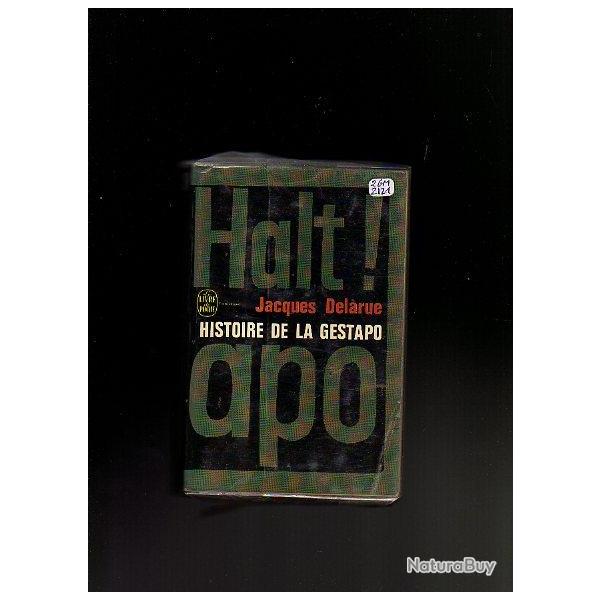 Histoire de la Gestapo. livre de poche. Jacques Delarue