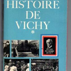 Histoire de Vichy. Tome I . Robert Aron livre de poche