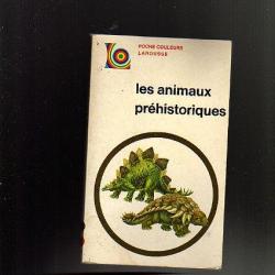 les animaux préhistoriques . larousse poche couleurs