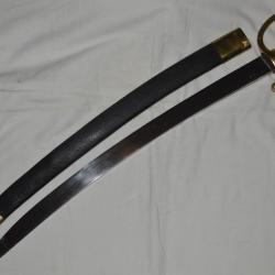 SABRE BRIQUET INFANTERIE Mle AN XI-SABRE DES GROGNARDS 1° EMPIRE-KLINGENTHAL 1815