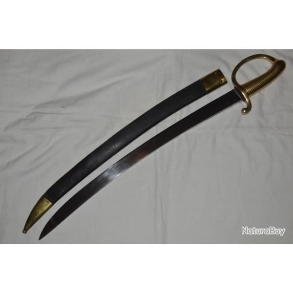SABRE BRIQUET INFANTERIE Mle AN XI-SABRE DES GROGNARDS 1 EMPIRE-KLINGENTHAL 1815