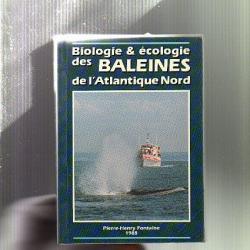 biologie et écologie des baleines de l'atlantique nord .