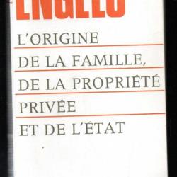 l'origine de la famille, de la propriete privée et de l état - sur l histoire des anciens germains