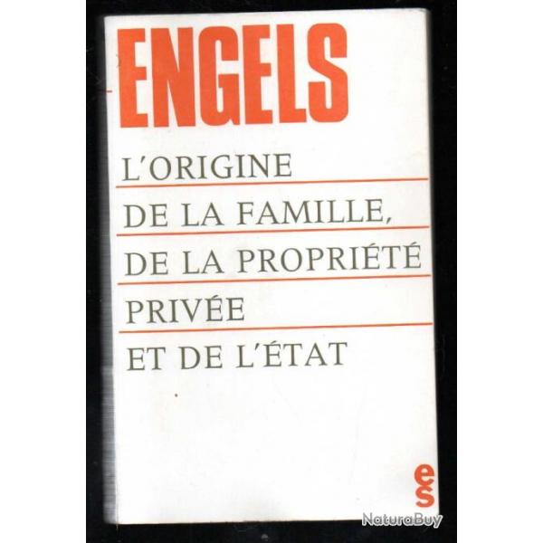 l'origine de la famille, de la propriete prive et de l tat - sur l histoire des anciens germains