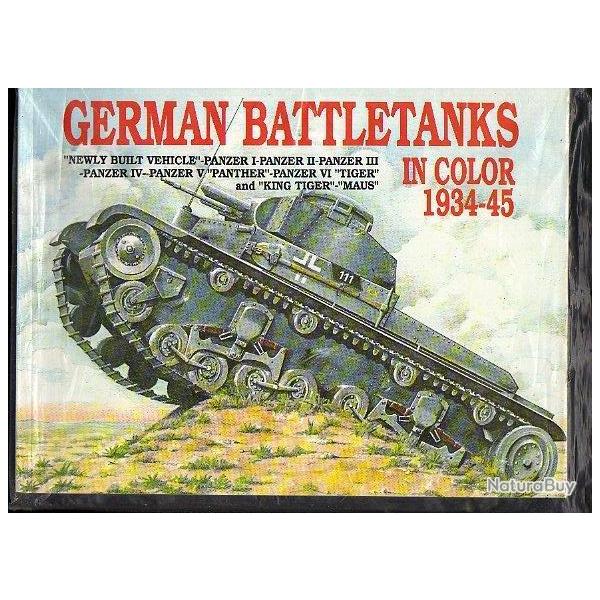 German Battle tanks in color 1934-45. les chars allemands en couleur 1934-45