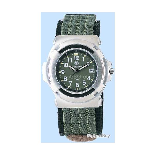 MONTRE SMITH&WESSON Field Watch Olive Drab SWW11OD