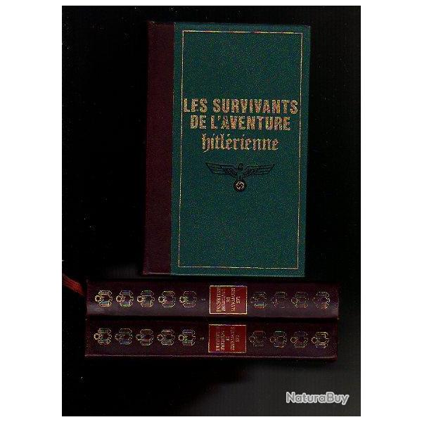 les survivants de l'aventure hitlrienne 3 volumes sur 4
