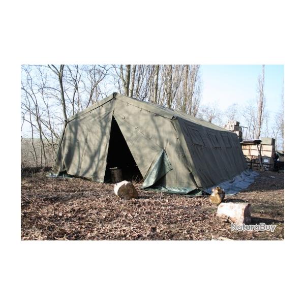 Grande tente militaire F1 de campement Arme Franaise  8,30m x 5,70m