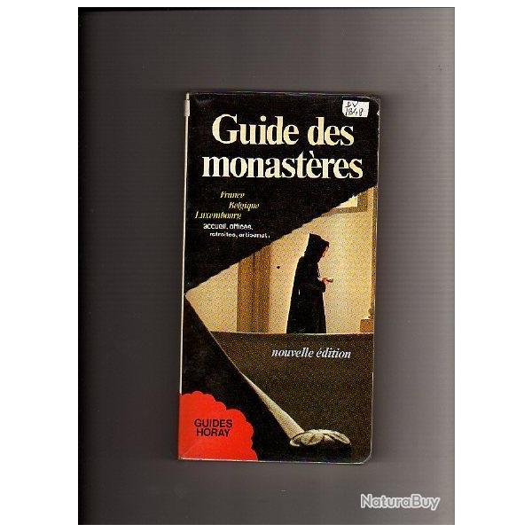 guide des monastres. France Belgique luxembourg.