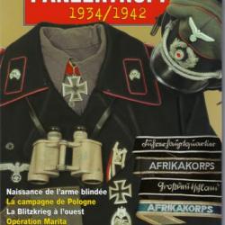 Les uniformes de la Panzertruppe 1934/1942 tome 1( char tigre panzer panther luftwaffe )