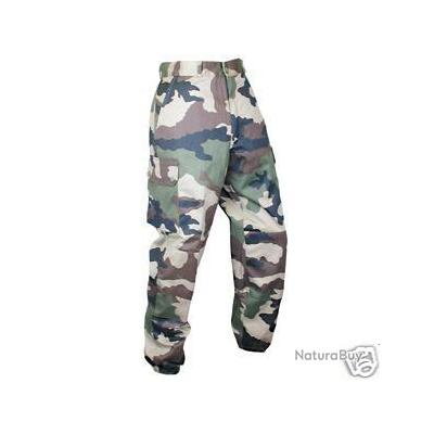 Pantalon treillis f2 armée camouflage taille 46