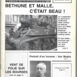 b17 magazine octobre 1993, u-354 , pégasus bridge , béthune 1994 , général von mudra , mines à fréhe