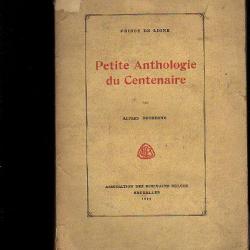 Petite anthologie du centenaire . prince de ligne par alfred duchuesne