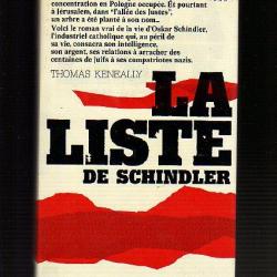 la liste de Schindler de thomas keneally ne pas confondre livre et film !!!