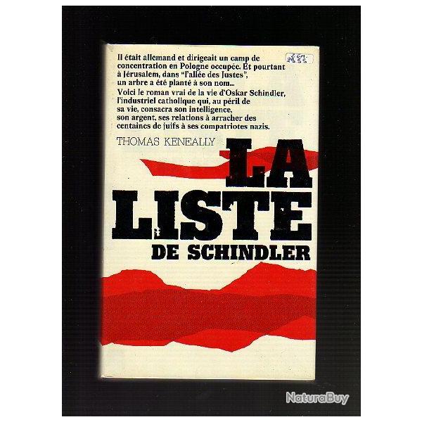 la liste de Schindler de thomas keneally ne pas confondre livre et film !!!