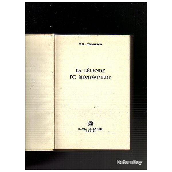 La lgende de  Montgomery de r.w.thompson , campagne d'afrique , gypte