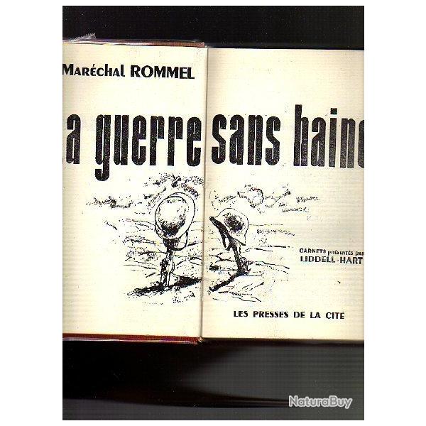 lot AFRIKAKORPS. la guerre sans haine.Marchal Rommel et rommel et ses hommes.