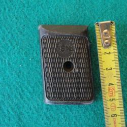 Plaquette pistolet à blanc SM.