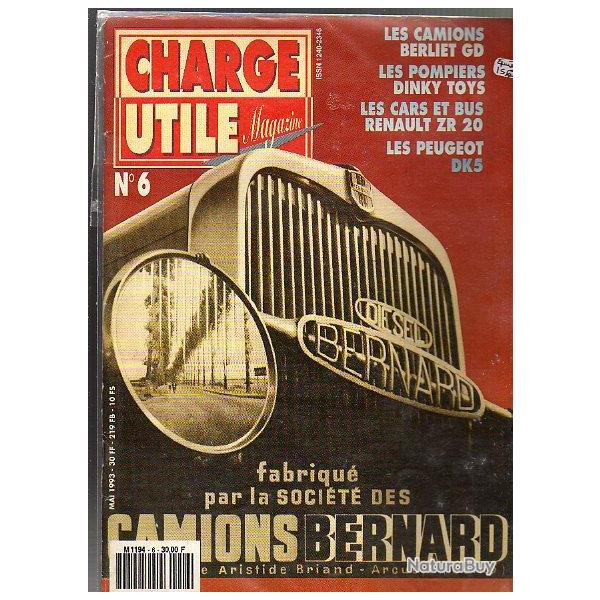 charge utile n 6. puis indisponible diteur , vierzon, saviem, berliet , bernard, jean richard ,