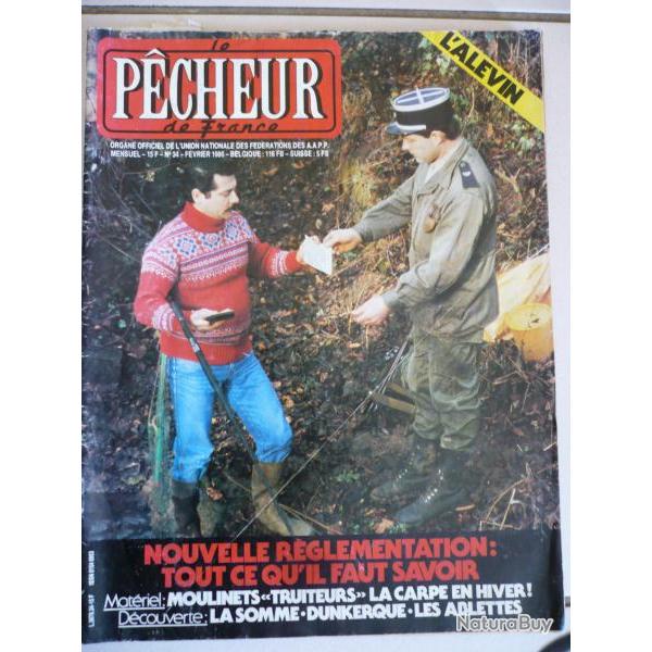 Revue "Le pcheur de France" n34 de fvrier 86