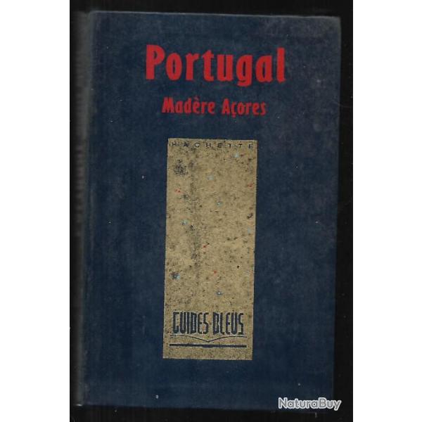 portugal lot de 4 livres ,  guide du routard , guide bleu hachette , guides bordas , beauts du mond