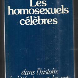 les homosexuels célèbres dans l'histoire la littérature et les arts de a.l.rowse