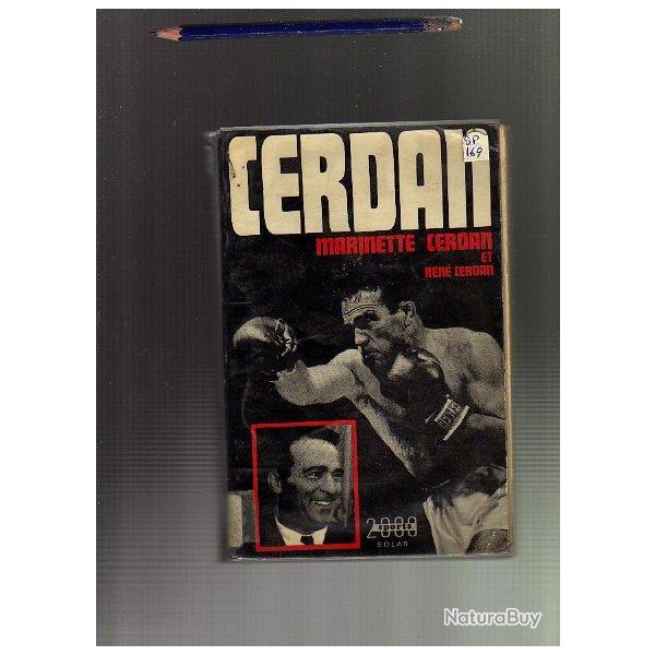 Cerdan. par ren et marinette Cerdan Sport. Boxe.