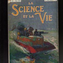 la science et la vie n° 38 de mai 1918