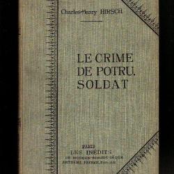 le crime de potru ,soldat. Charles-Henry Hirsch dessins de renefer