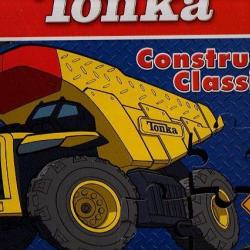tonka. construction classics. livre puzzle