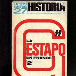 La gestapo en France 2.  historia 27 hors série