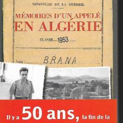 mémoires d'un appelé en algérie de pierre brana