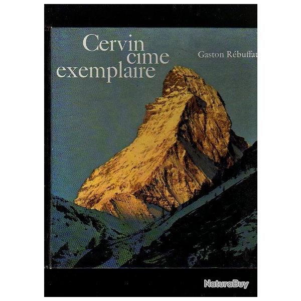 Cervin cime exemplaire. gaston rebuffat. alpes . montagne