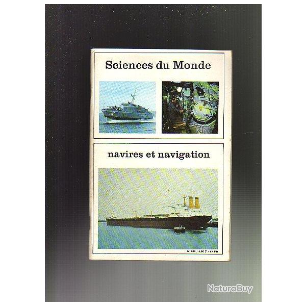 navires et navigation . Sciences du monde n103