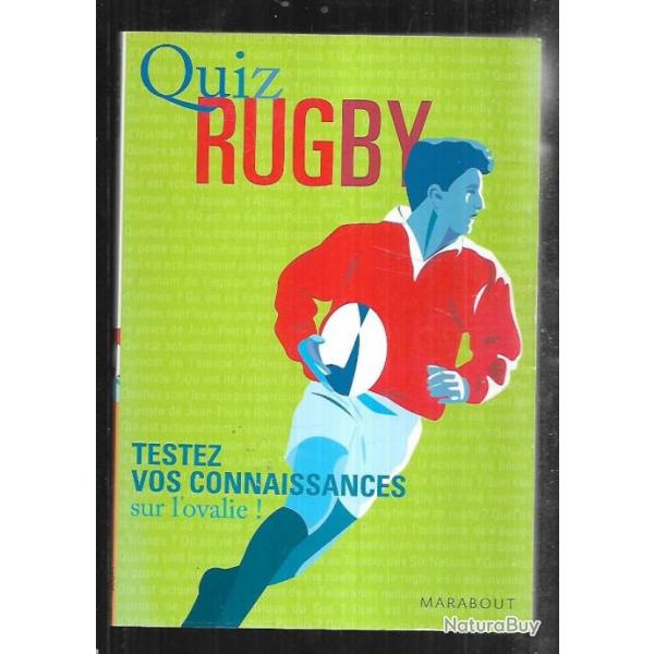 La fabuleuse histoire du rugby ; dition luxe + quiz rugby testez vos connaissances + dvd