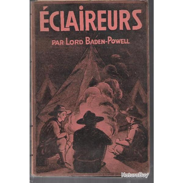 claireurs par lord baden powell , scouts , scoutisme