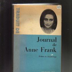 Journal de Anne Frank. occupation en hollande Déportation.