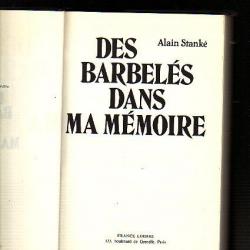 des barbelés dans ma mémoire d'alain stanké