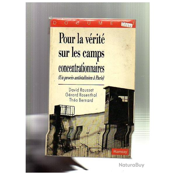 pour la vrit sur les camps concentrationnaires un procs anti-stalinien  paris