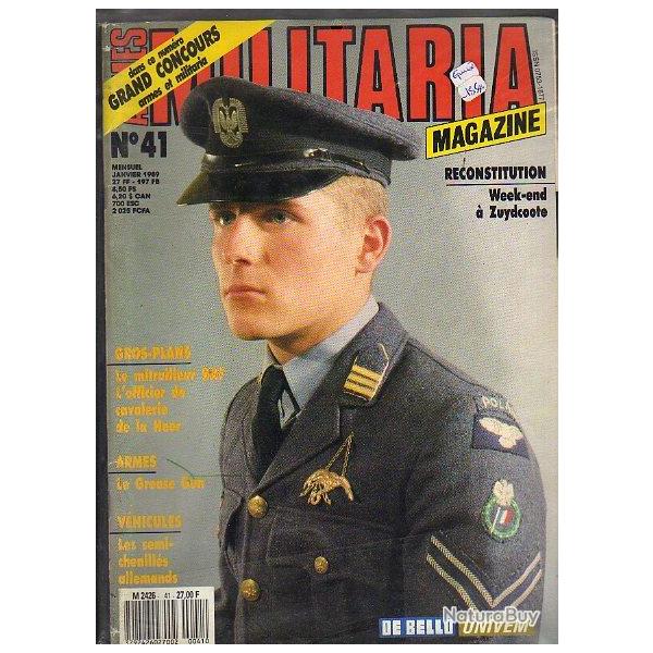 Militaria Magazine 41.puis diteur , couteaux de poche franais , pistolet-mitrailleur m3, raf